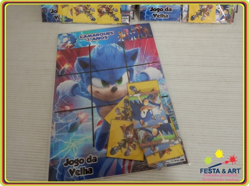Jogo da Velha - Sonic