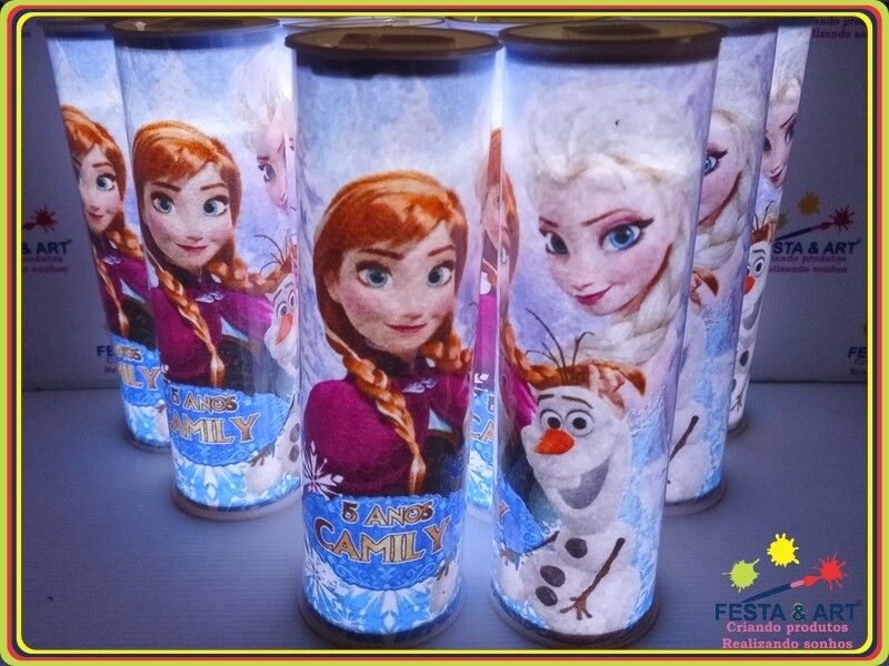 Abajour Centro De Mesa - Frozen