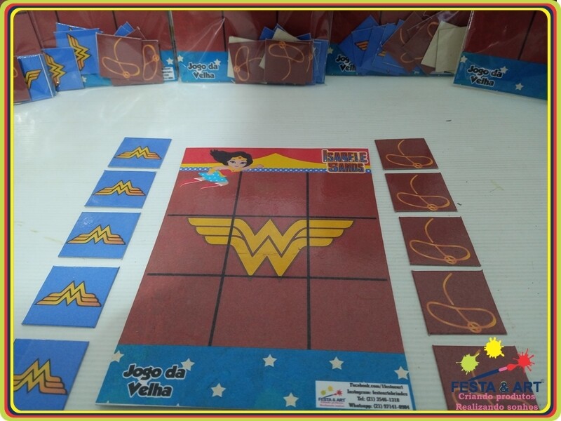 Jogo da Velha - Mulher Maravilha