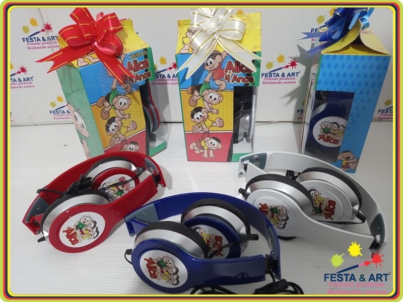 Fone de ouvido Personalizado - Monica