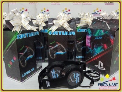Fone de ouvido Personalizado - Video Game