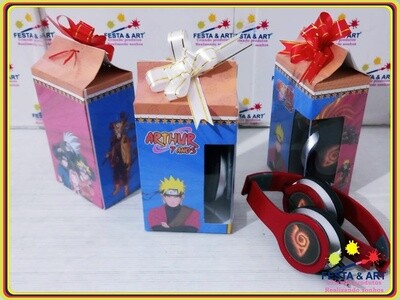 Fone de ouvido Personalizado - Naruto