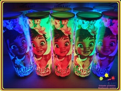 Luminária centro de mesa - Moana Baby