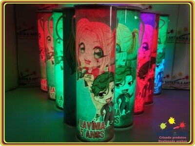 Luminária centro de mesa - Arlequina
