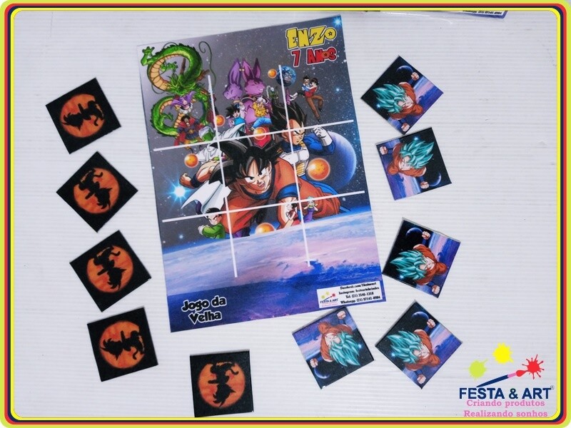 Jogo da Velha -Dragon Ball