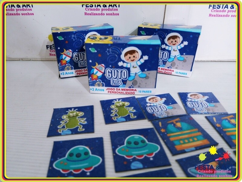 Jogo da Memória - Astronauta
