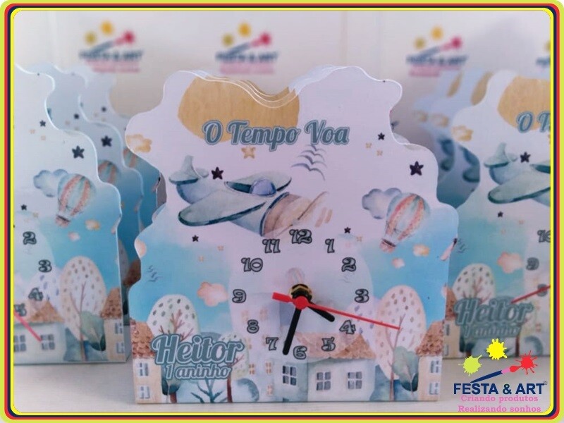Relógio corte especial - O Tempo Voa