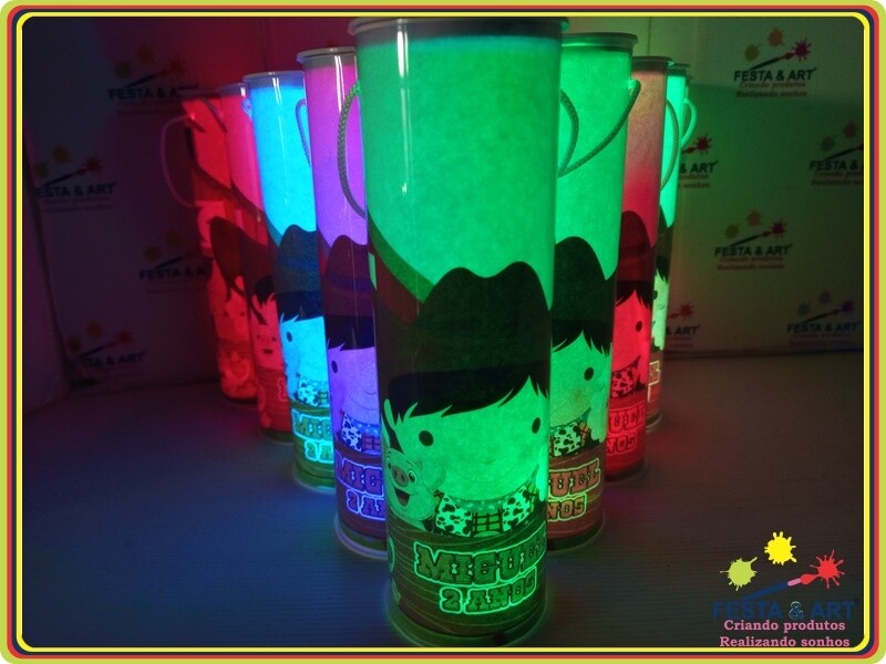 Luminária centro de mesa - Fazendinha
