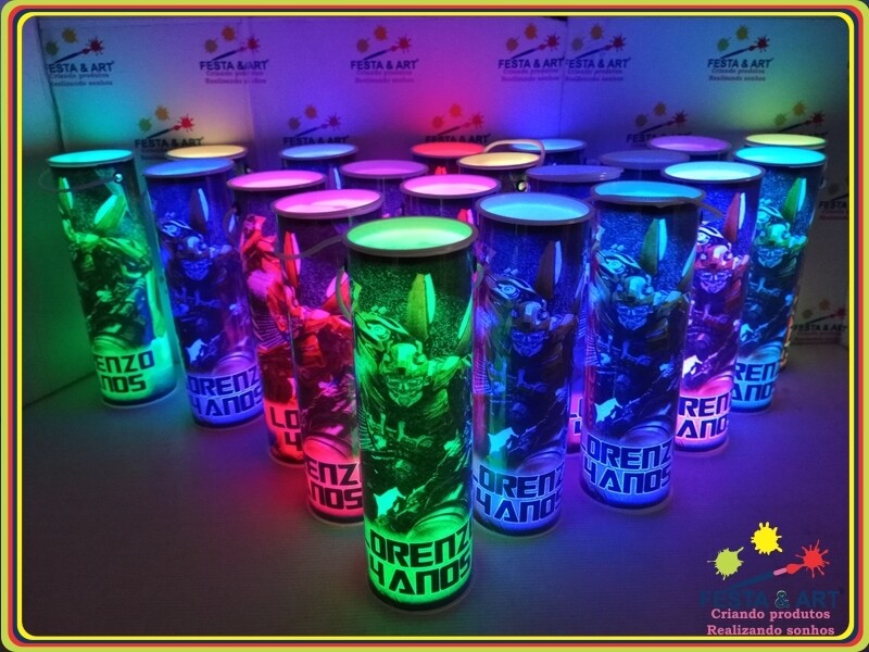 Luminária centro de mesa - Transformers