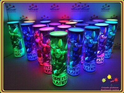 Luminária centro de mesa - Transformers