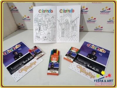 Revista de Colorir - Wandinha