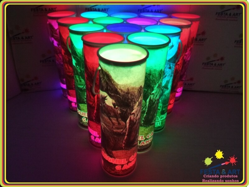 Luminária centro de mesa -  Dinossauro