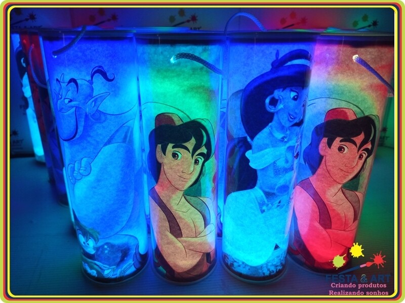 Luminária centro de mesa - Alladin