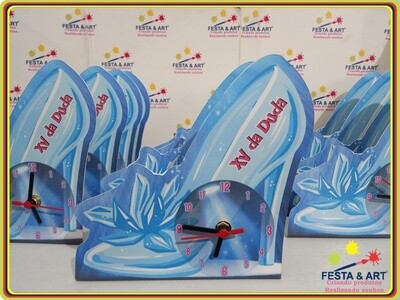 Relógio corte especial - Cinderela