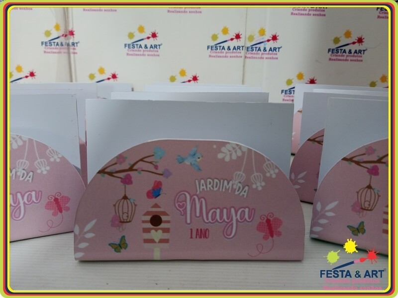 Porta Guardanapos - Jardim encantado