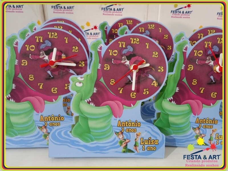 Relógio corte especial - Peter Pan