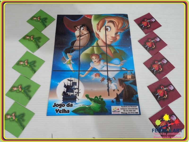 Jogo da Velha - Peter Pan