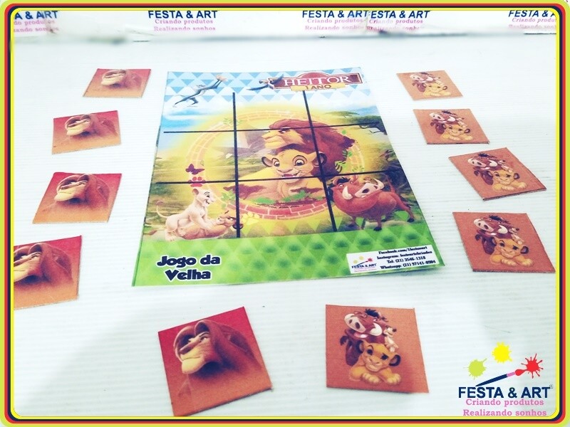 Jogo da Velha - O Rei Leão