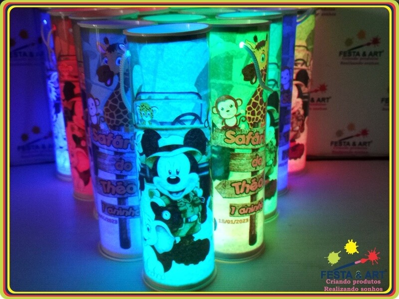 Luminária centro de mesa -  Mickey Safari