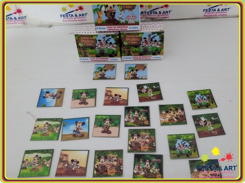 Jogo da Memória - Mickey