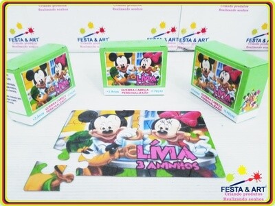 Quebra cabeça 15 peças - Mickey