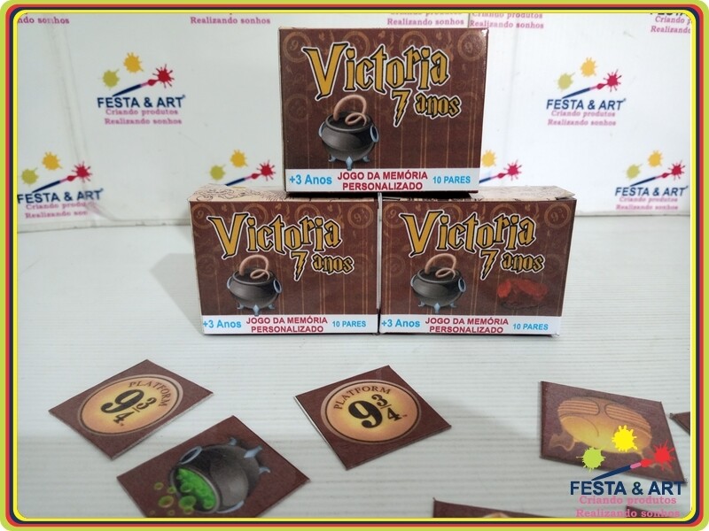 Jogo da Memória -Harry Potter
