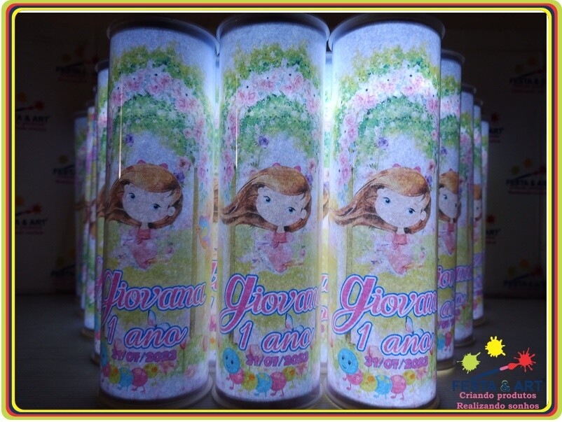 Abajour Centro De Mesa - Jardim Encantado