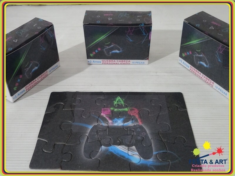 Quebra cabeça 15 peças - Game