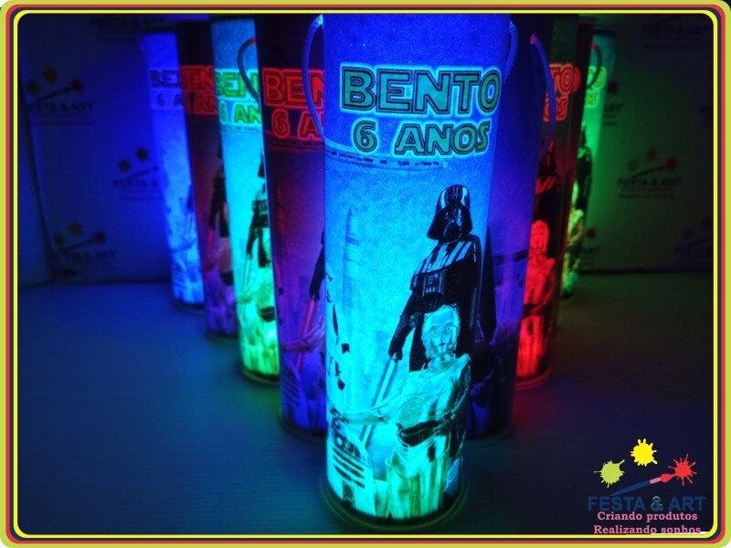 Luminária centro de mesa - Star Wars