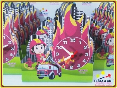 Relógio corte especial - Bombeiros