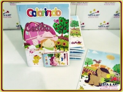 Revista de Colorir - Fazendinha