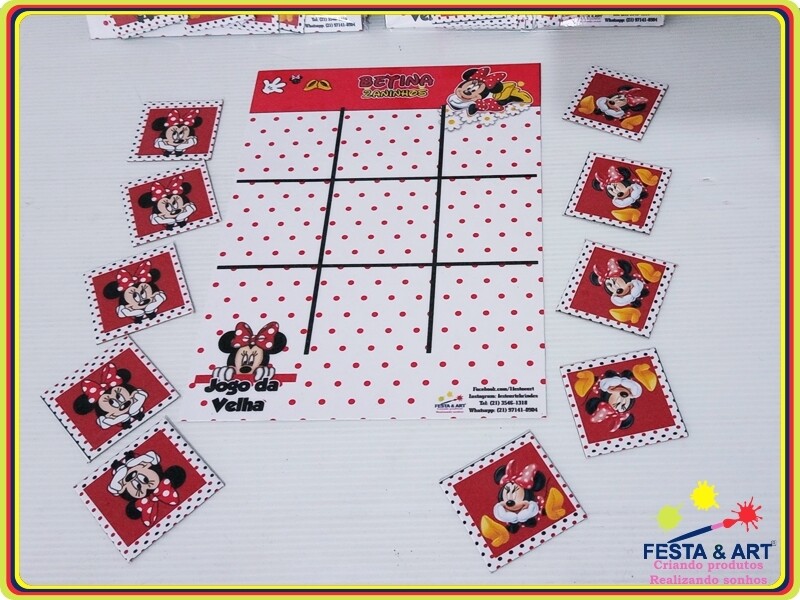 Jogo da Velha - Minnie