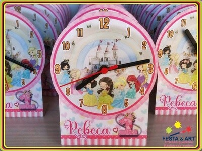 Relógio Premium - Princesas Baby
