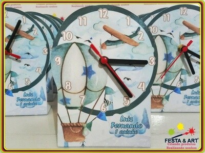 Relógio Premium - Balão