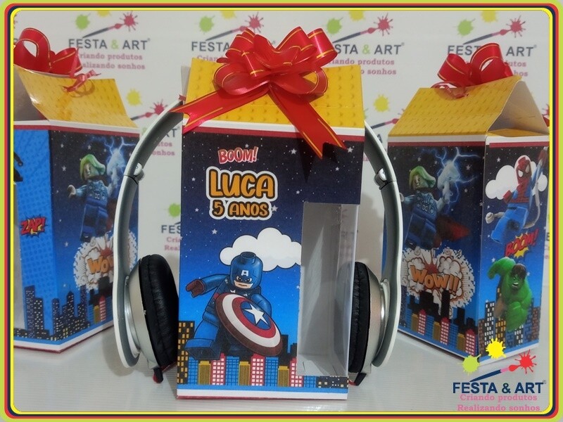 Fone de ouvido Personalizado - Vingadores