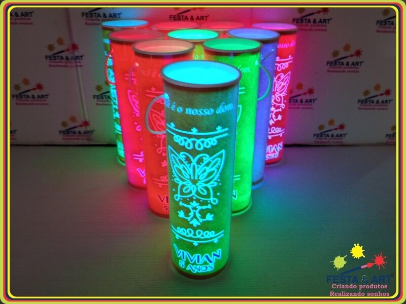 Luminária centro de mesa -  Encanto vela
