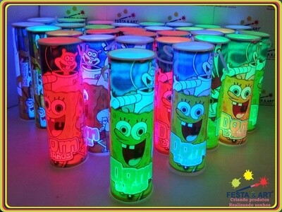 Luminária centro de mesa -  Bob Esponja