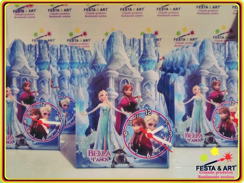 Relógio corte especial - Frozen
