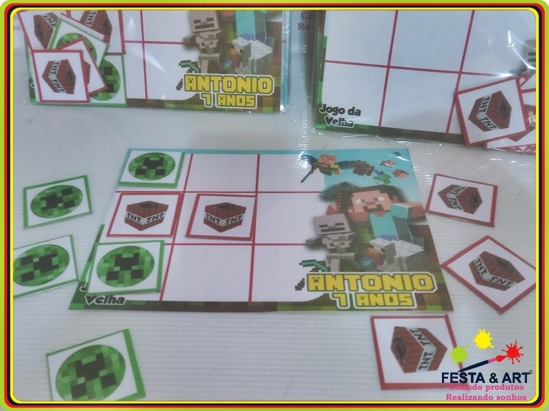 Jogo da Velha - Minecraft