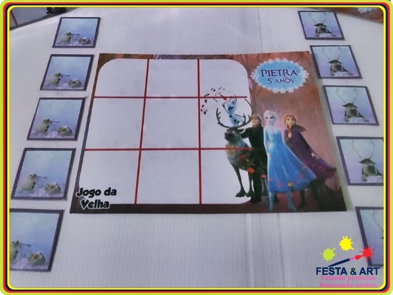 Jogo da Velha - Frozen