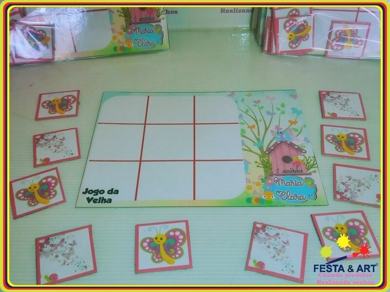 Jogo da Velha - Jardim encantado