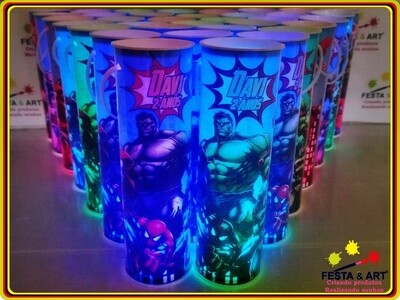 Luminária centro de mesa -  Vingadores