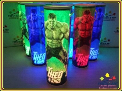 Luminária centro de mesa -  Hulk