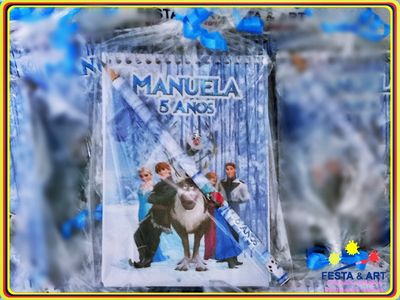Bloco de Anotações - Frozen
