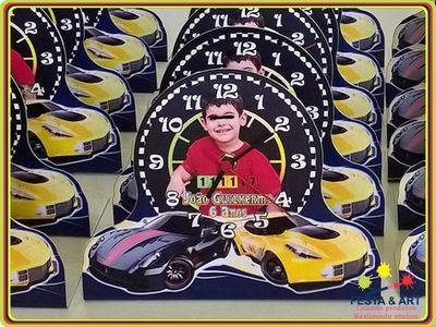 Relógio corte especial - Hotwheels