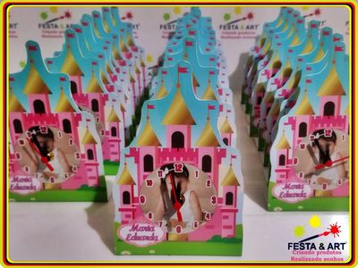 Relógio corte especial - Castelo
