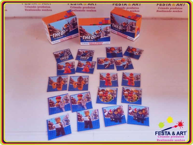 Jogo da Memória - Lego