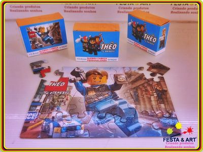 Quebra cabeça 28 peças - Lego