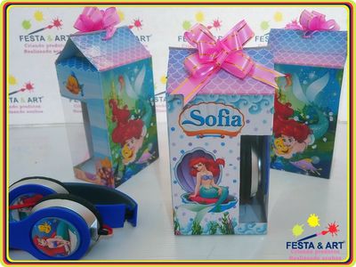 Fone de ouvido Personalizado - Pequena Sereia