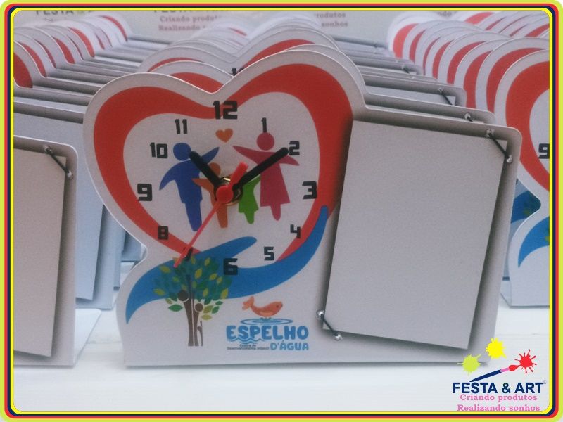 Relógio Porta retrato - Família